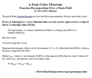 A four-color theorem
