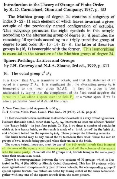 Carmichael-1937 and Curtis-1976 on the MOG and the Galois Tesseract.jpg