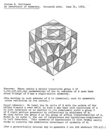 An invariance of symmetry - June 21, 1983
